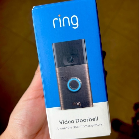 Ring Camera 1080p HD Video-Venetian Bronze - Picture 1 of 6